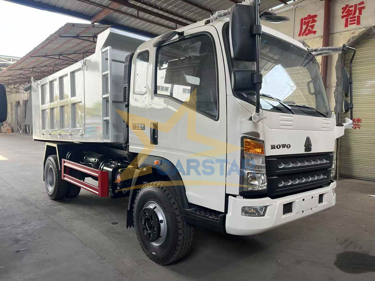 Used Howo dump trucks in good working order have arrived.