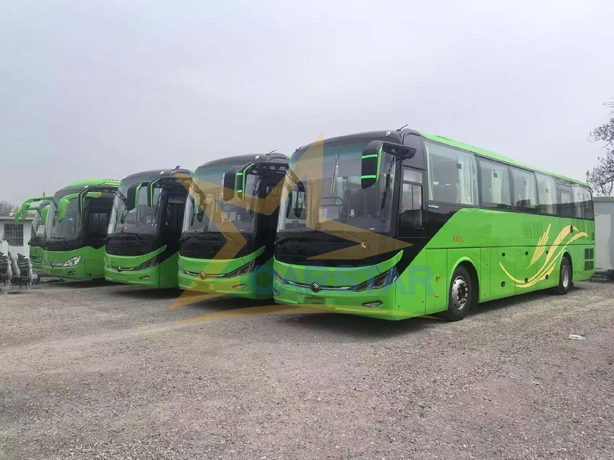 A fleet of pre-owned Yutong coaches has arrived at our facility.